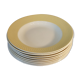 8 soup plates from the 1950s