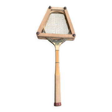 Tunmer special wooden tennis racket, vintage and collector wooden frame screen protector