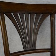 Pair of Thonet chairs with palmette Art Deco. Model 221.