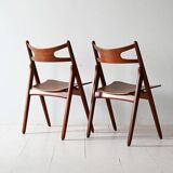 Paire de chaises CH29 de Hans J. Wegner