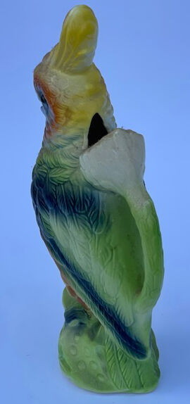 Ceramic parrot pitcher