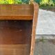 1950s Scandinavian oak display cabinet
