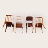 4 chaises mid century