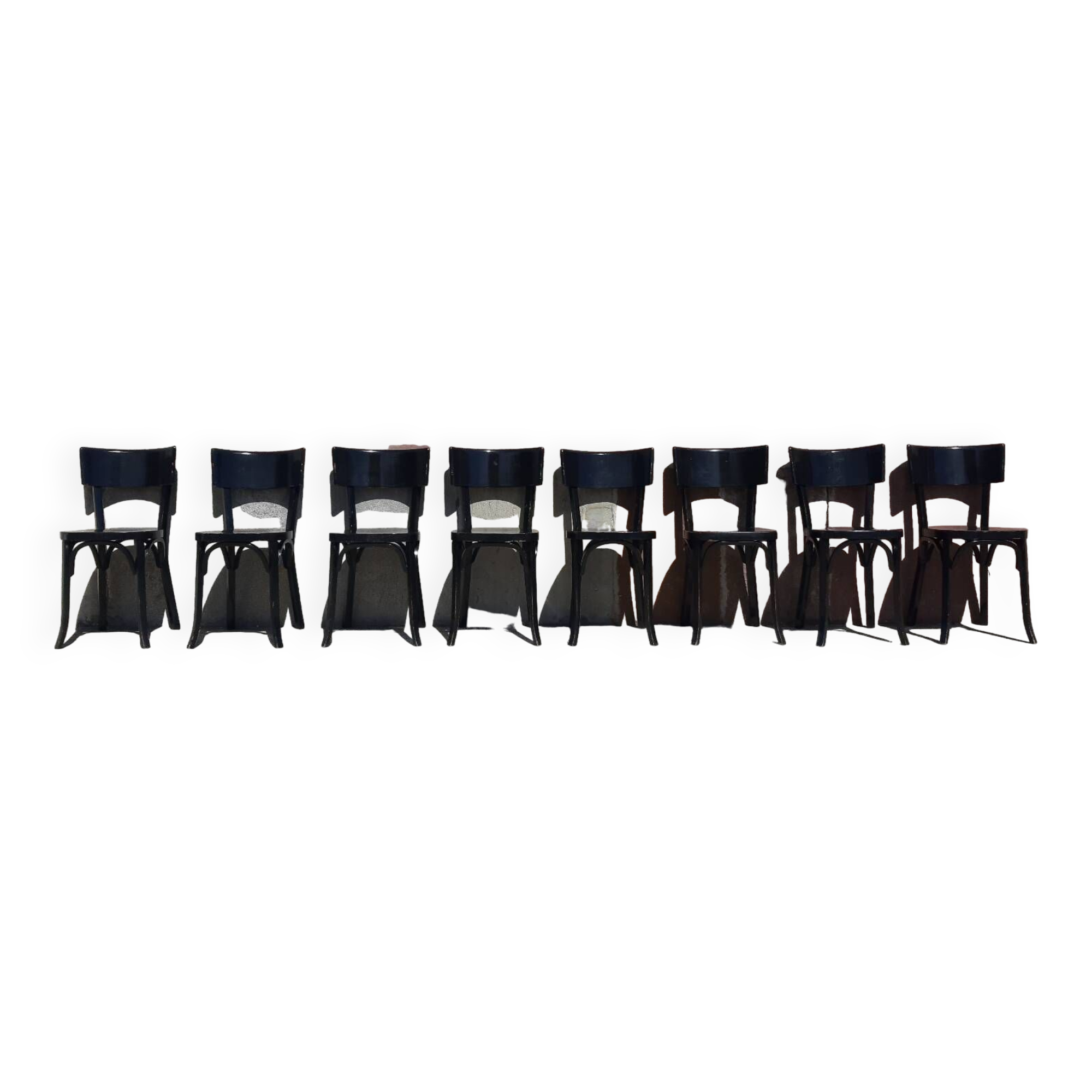 Baumann bistro chairs (Set of 8)