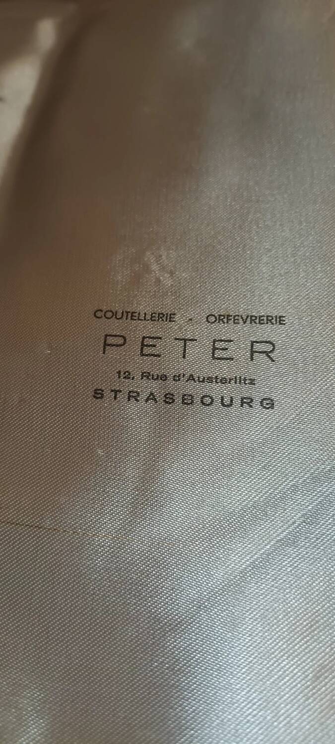 Ménagère métal argenté