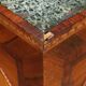 Antique neoclassical bedside table in maple, Italy, 18th century.