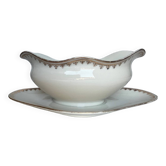 White porcelain gravy boat