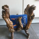 Brutalist magazine holder