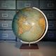 Globe terrestre Colomb année 50