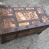Indonesian sculpted chest