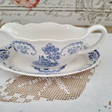 Saucière with its resting place Digoin Sarreguemines model Bernadette