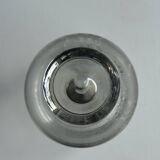 Very large glass decanter with spinning top H36