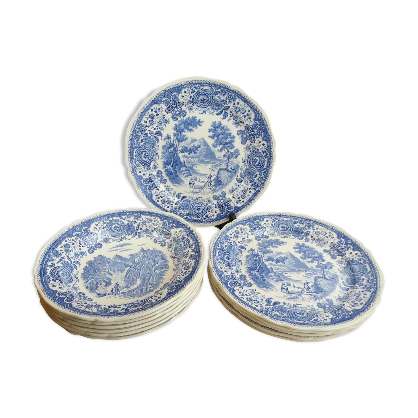 Set 12 plates Villeroy and Boch