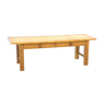 Banc minimaliste en chêne, Suède, 1960