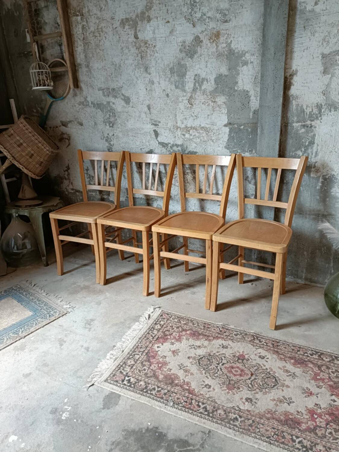 Set of 4 bistro chairs