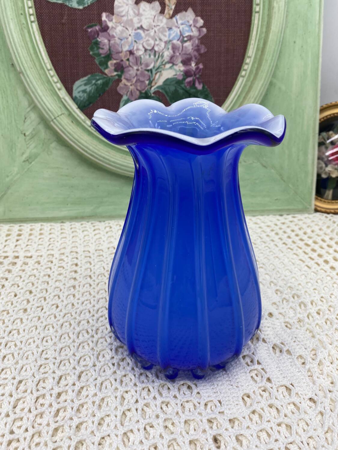 Vase corolle Murano