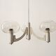 Chandelier with 3 lights by Gaetano Sciolari – Italian design from the 1970s.
