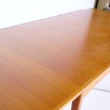 Mid-Century Teak Dining Table from Denmark, Extendable, 1960s