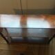 Old mahogany shelf