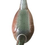Ceramic terrine signed Michel Caugant