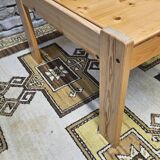 Table basse en pin danois 1970