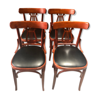 Suite of 4 bistro chairs