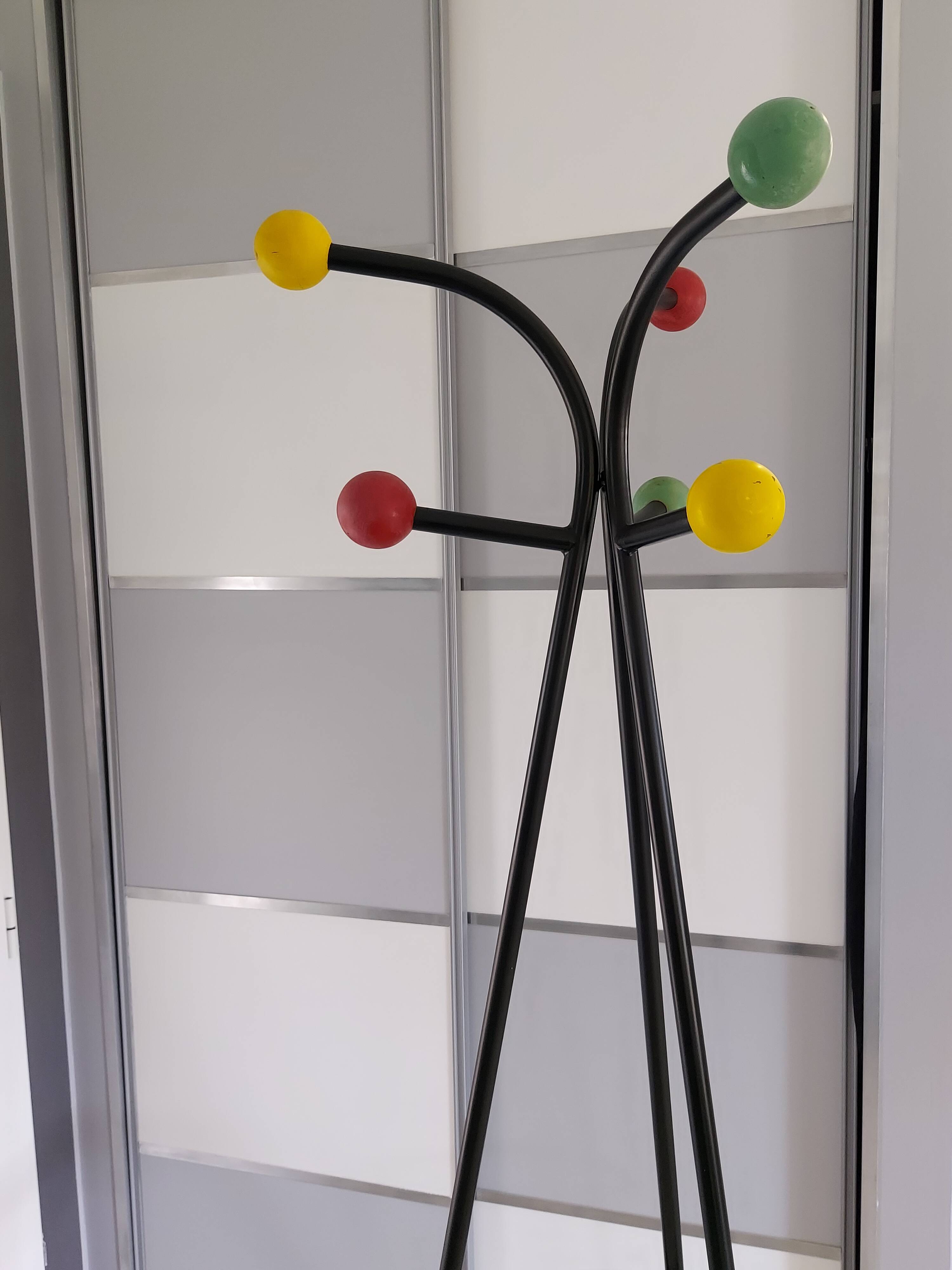Vintage 1950s Bistrot Coat Door