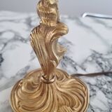 Vintage gold lamp base