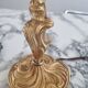 Vintage gold lamp base