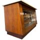 Vintage wooden shop counter/display case