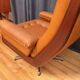 Armchair with footstool, By Ring Mebelfabrikk, Norway, 1960s