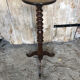 Fifth Door Pot Pot Tripod Wood turned Vintage