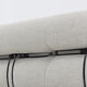Soriana 3 seater sofa by Afra and Tobia Scarpa for Cassina