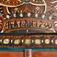Sideboard, painted cabinet from Dalarna, Sweden 1799