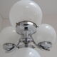 Lustre de chrome art déco, années 1930