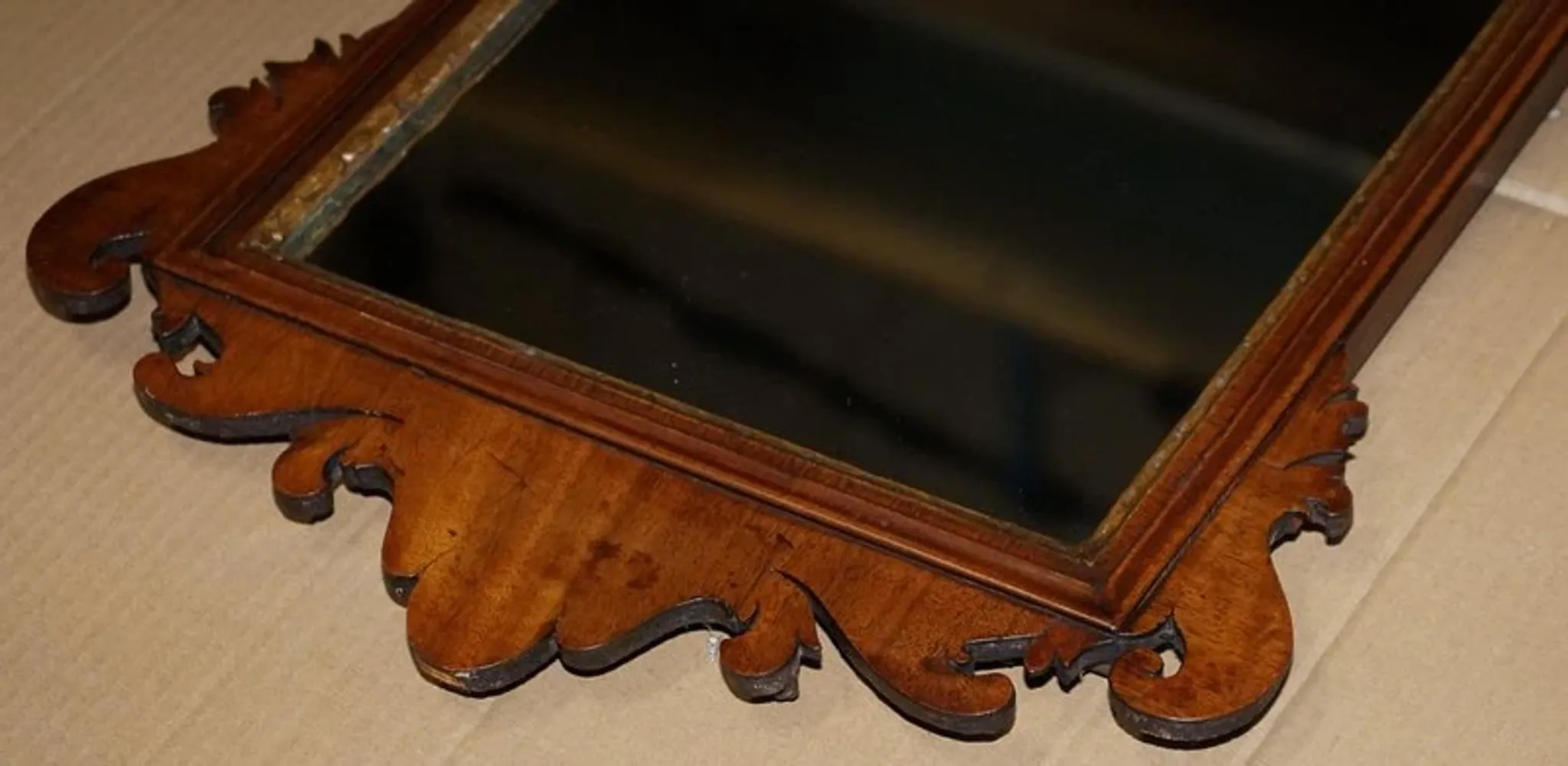 Antique Georgian Eagle Wall Mirror, 1760
