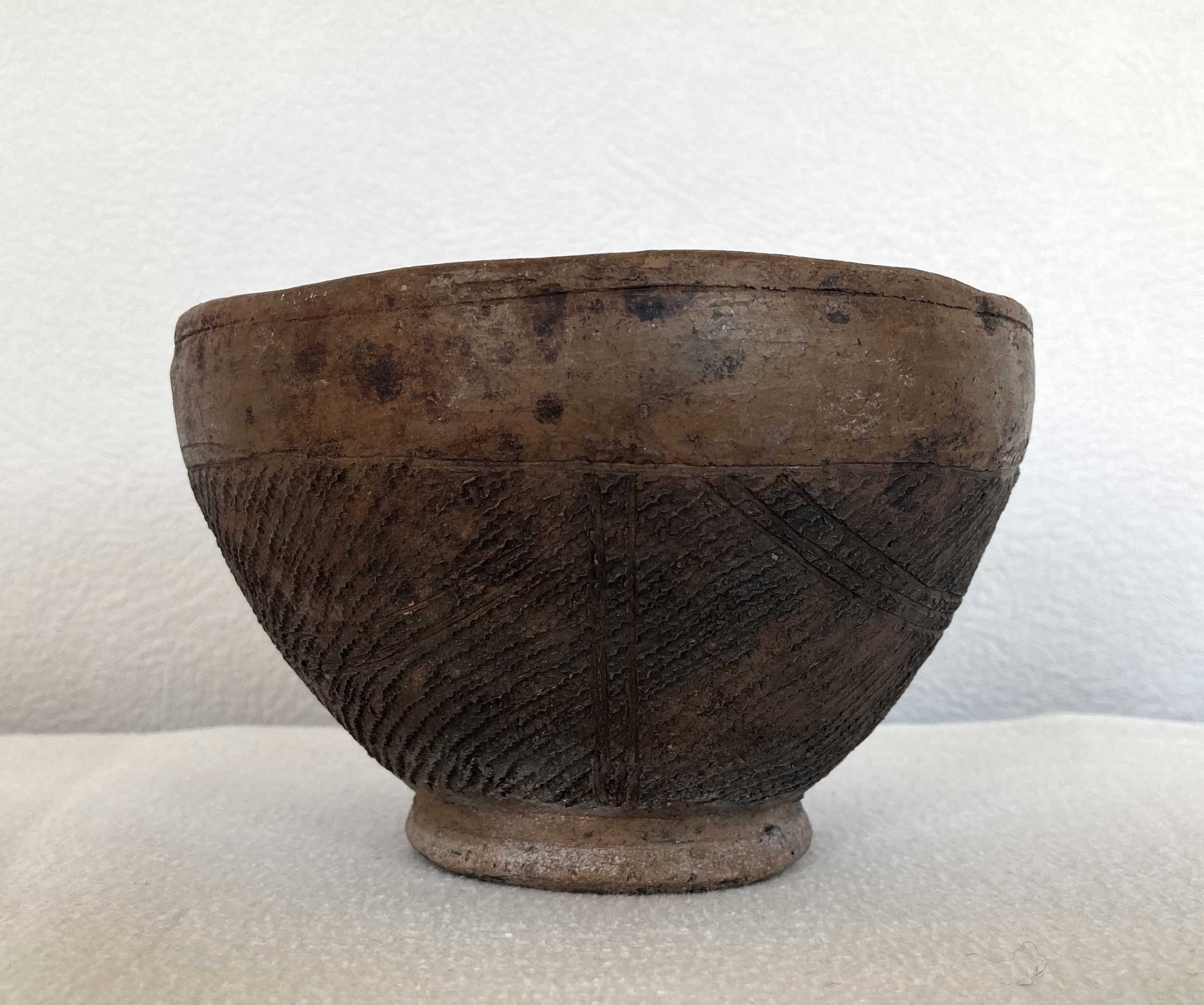Vintage terracotta bowl