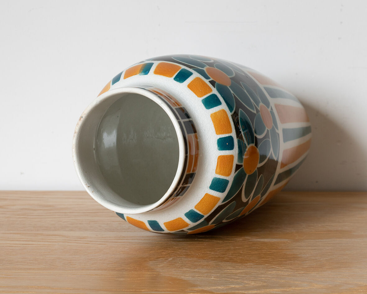 Pair of art deco vases