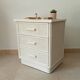 Vintage rattan bedside table from the 70s/80s