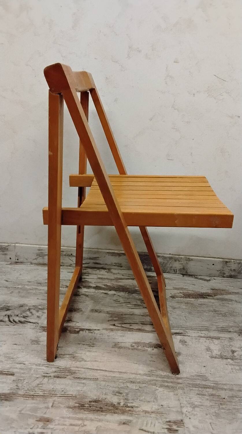 Vintage Aldo Jacober Style Folding Chairs