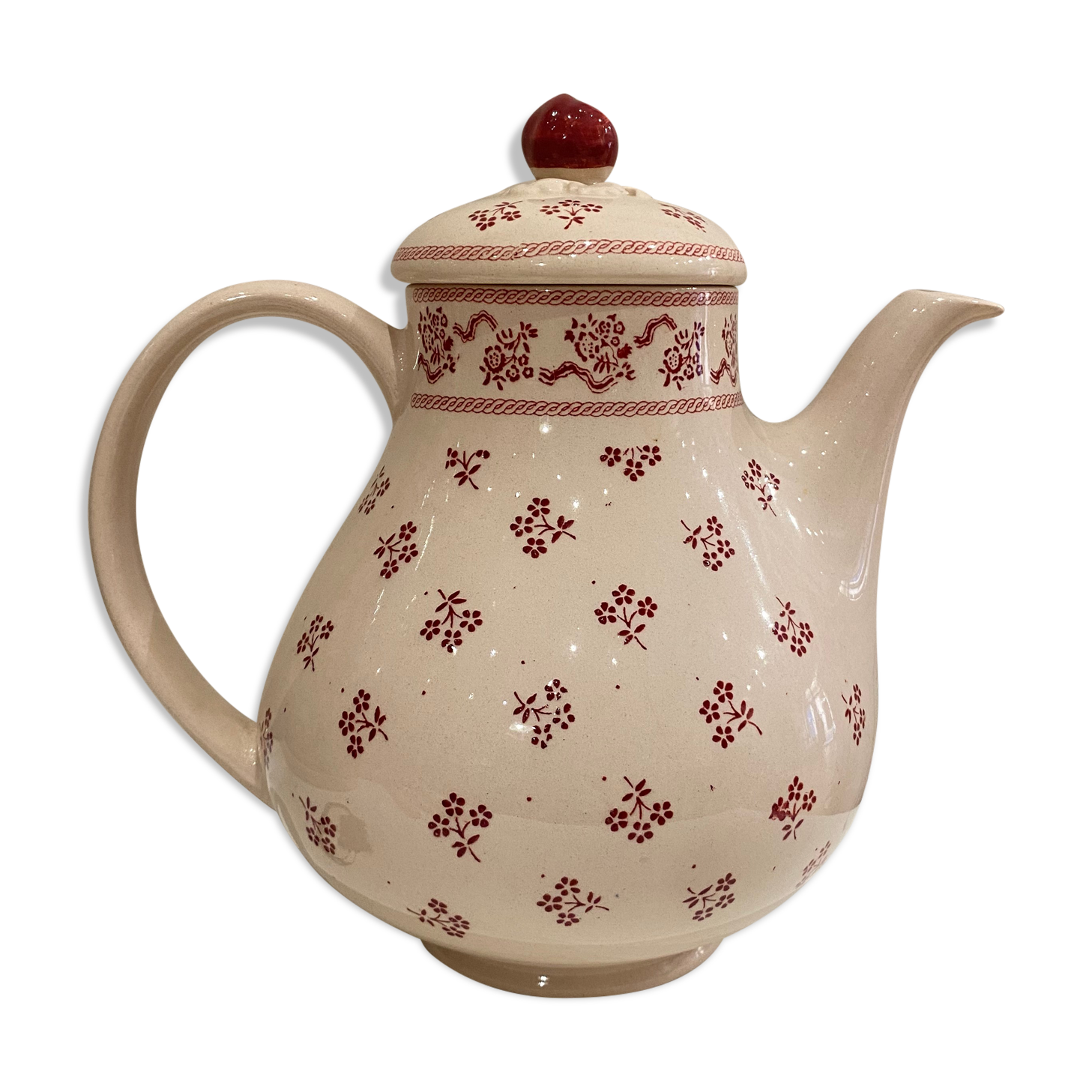Johnson Brothers Pink Flowers Teapot