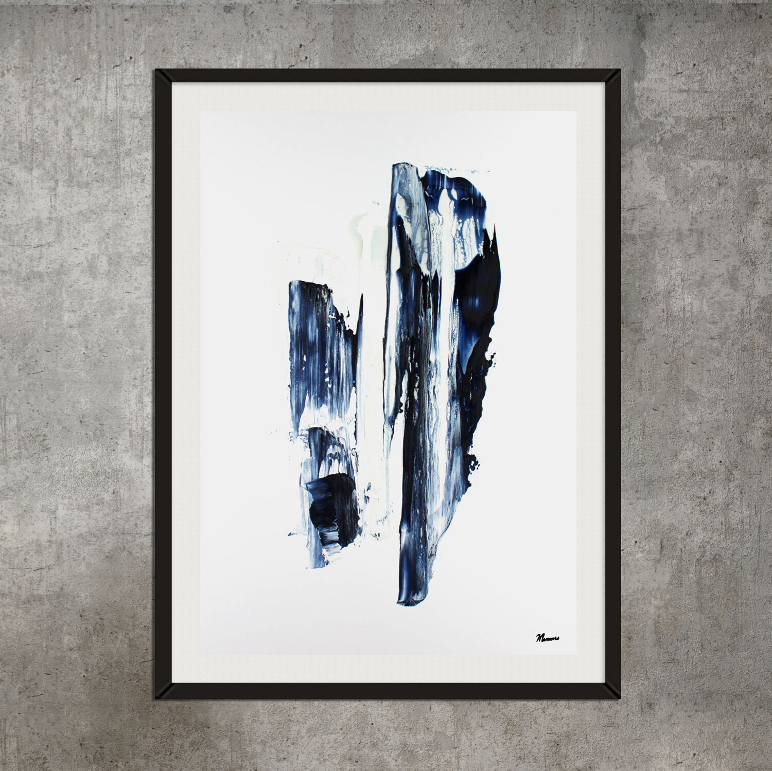 Œuvre abstraite contemporaine originale – Mimmo Scali