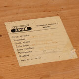 Vintage dining table, Czech-made, 1960