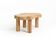 Table basse massive en chêne PLOT-P4
