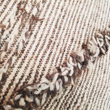 Moroccan carpet pouf / floor pillow