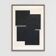 Original abstract painting, Black sign B05