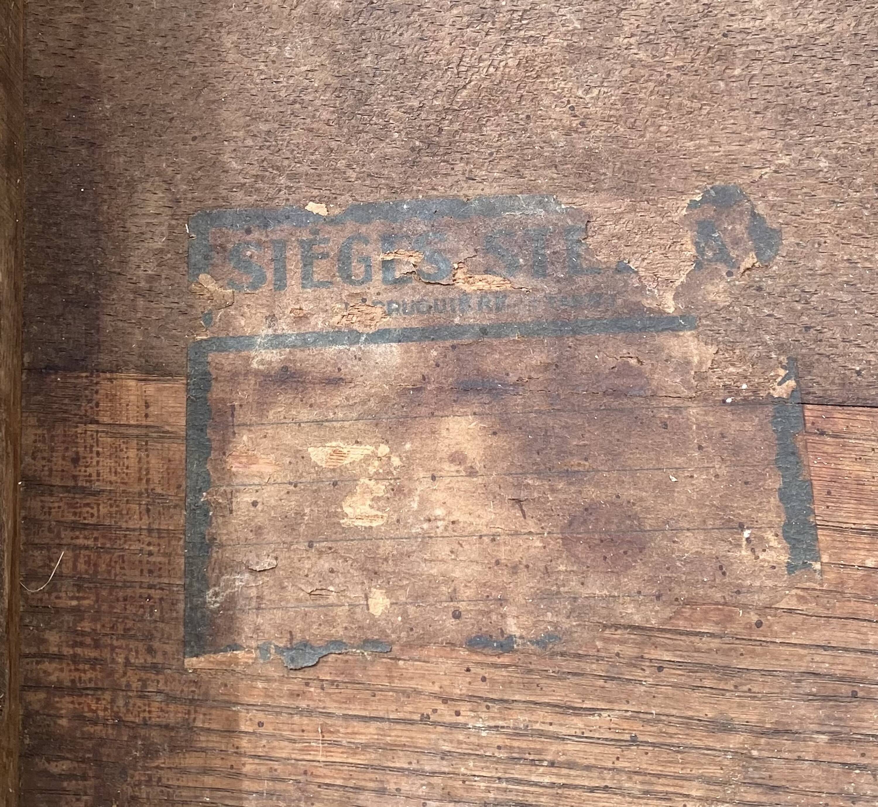 Paire de chaises bistro reconstruction vintage 1940