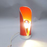 Foglio orange lamp by Lamperti from the 1960s
