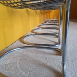 6 designer wired chairs vintage 1970