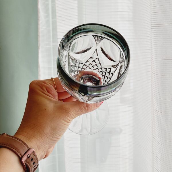 Amaris Nachtmann 6 Grands Verres A Vin Eau En Cristal Coloré Irisé